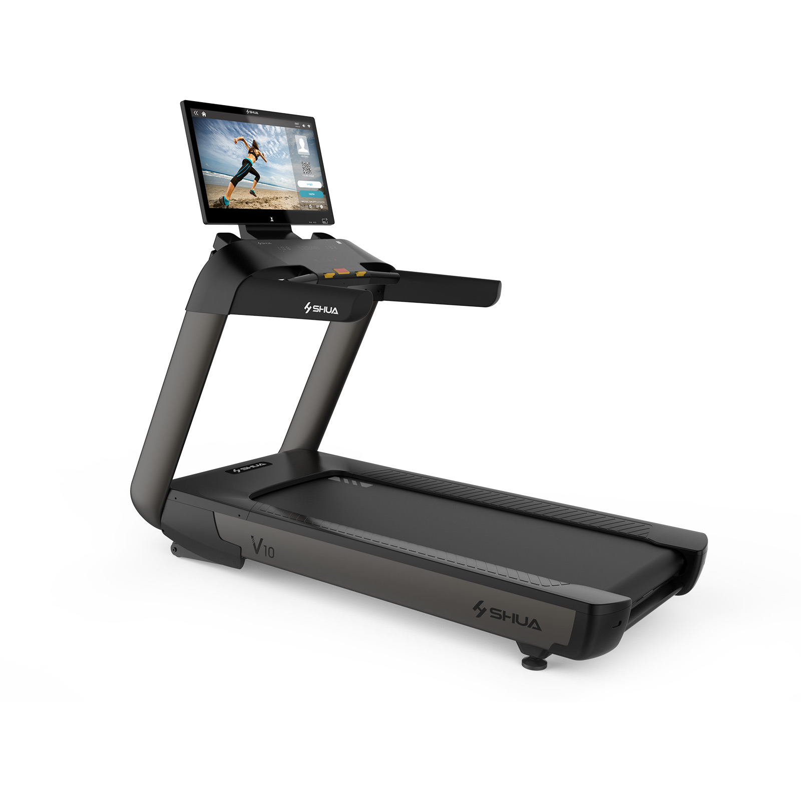 舒華/SHUA V10+高端商用觸摸屏智能電動(dòng)跑步機(jī) 32寸超大智能屏幕 SH-T9100